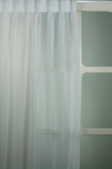 Vitrage polyester wit